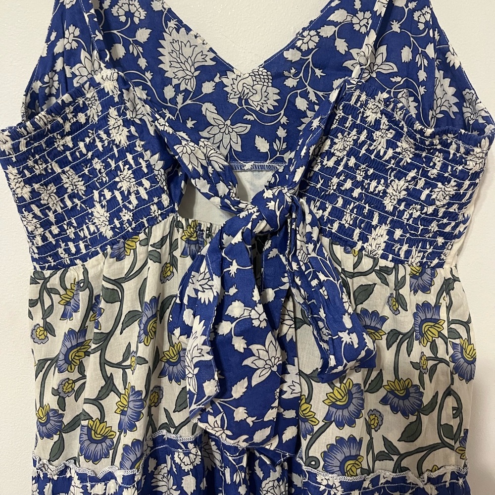 ZARA PATCHWORK PRINT PANEL DRESS MEDIUM EUC - image 13